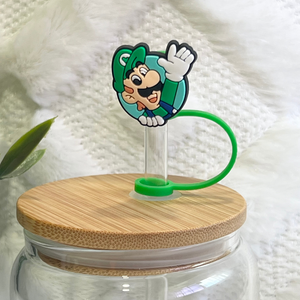 Luigi Straw Topper