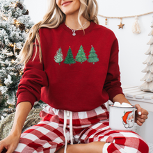 Load image into Gallery viewer, &quot;Holiday Trees&quot; Crewneck
