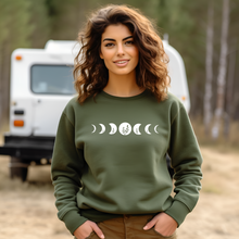 Load image into Gallery viewer, &quot;Moon Phase&quot; Crewneck Sweatshirt
