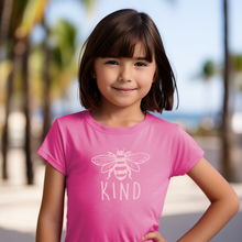 Load image into Gallery viewer, Youth &quot;Bee Kind&quot; Tee
