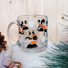 Load image into Gallery viewer, &quot; Moustache Snowman&quot; Coffee Mug
