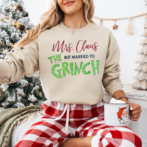 "Mrs. Claus" Crewneck