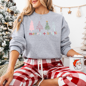 "Merry & Bright" Crewneck