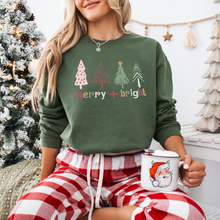 Load image into Gallery viewer, &quot;Merry &amp; Bright&quot; Crewneck
