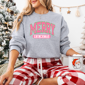 "MERRY GRINCHMAS" Crewneck