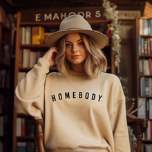 Load image into Gallery viewer, &quot;HOMEBODY&quot; Crewneck Sweatshirt
