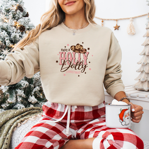 "Have a Holly Dolly Christmas" Crewneck