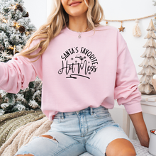 Load image into Gallery viewer, &quot;Santa&#39;s Favorite Hot Mess&quot; Crewneck
