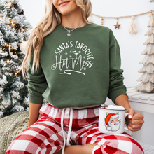 Load image into Gallery viewer, &quot;Santa&#39;s Favorite Hot Mess&quot; Crewneck
