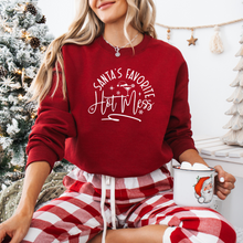 Load image into Gallery viewer, &quot;Santa&#39;s Favorite Hot Mess&quot; Crewneck
