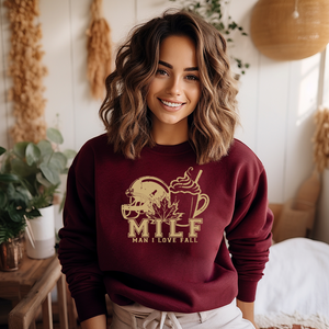 MILF (Man I Love Fall) Crewneck Sweatshirt