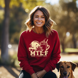 MILF (Man I Love Fall) Crewneck Sweatshirt