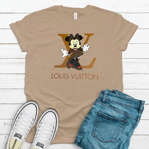 "Louis Vuitton Minnie Mouse" Tee