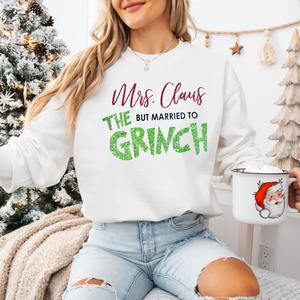 "Mrs. Claus" Crewneck