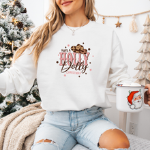 Load image into Gallery viewer, &quot;Have a Holly Dolly Christmas&quot; Crewneck
