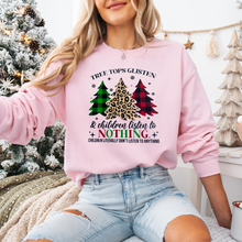 Load image into Gallery viewer, &quot;Tree Tops Glisten....Children Don&#39;t Listen&quot; Crewneck
