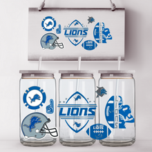 Load image into Gallery viewer, Detroit Lions  - Can Glass
