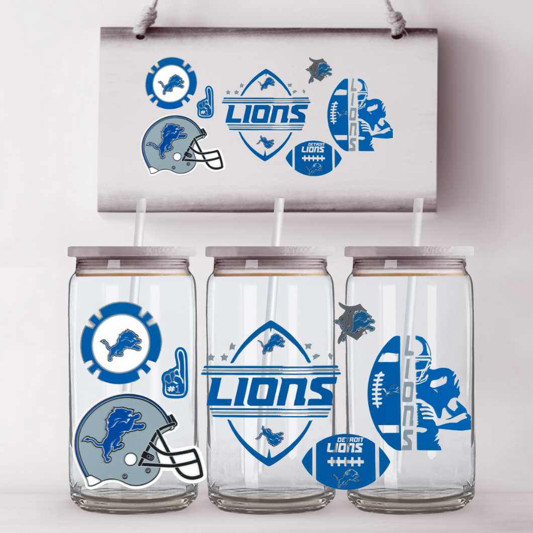 Detroit Lions  - Can Glass