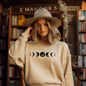"Moon Phase" Crewneck Sweatshirt