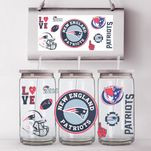 New England Patriots  - Can Glass